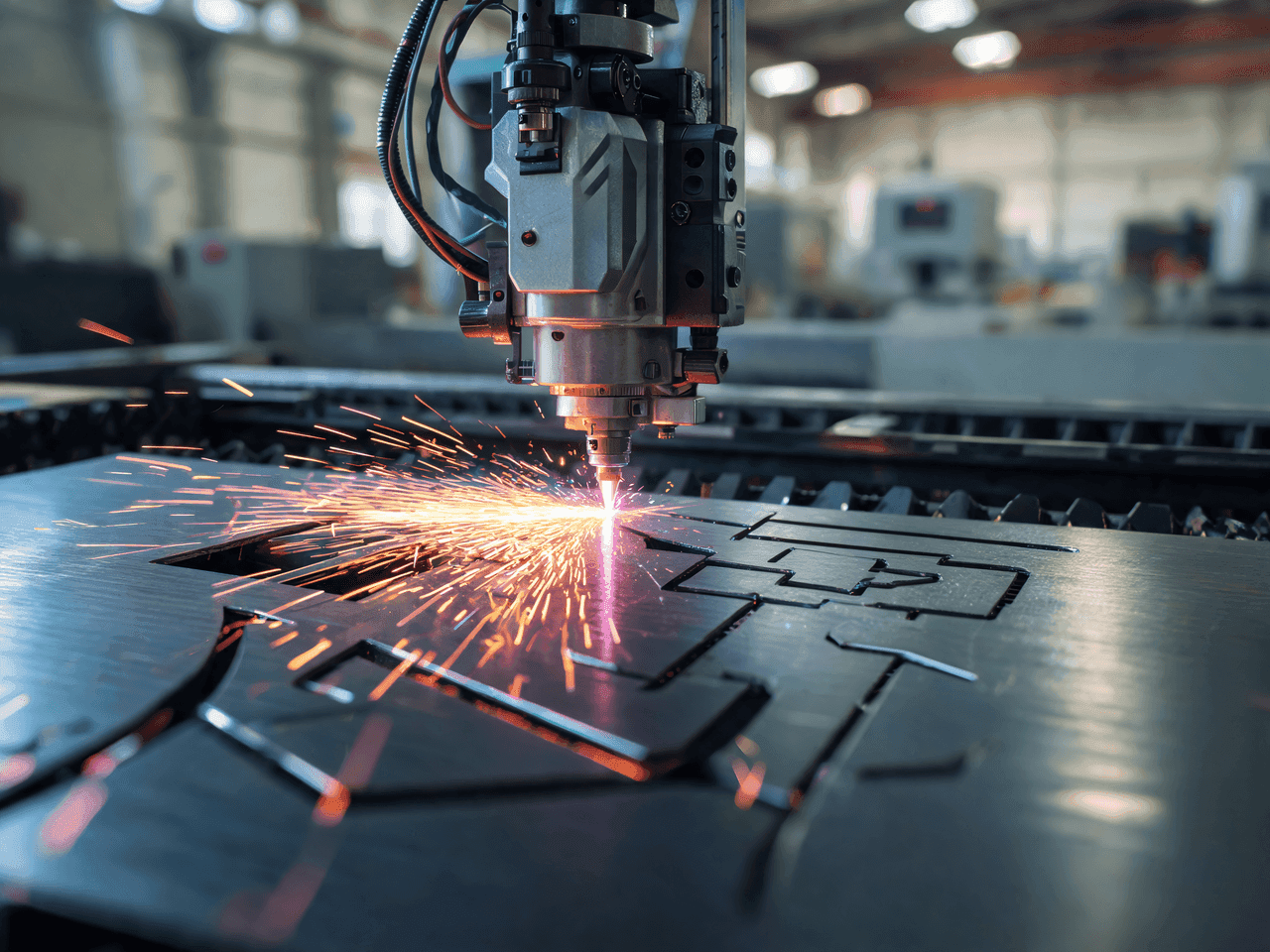 Steel Laser Cutting — Angels Print, Sun Valley CA