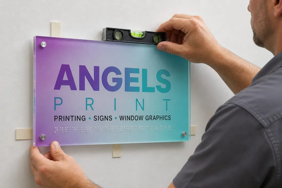 ADA Signs & Wayfinding — Angels Print, Sun Valley CA