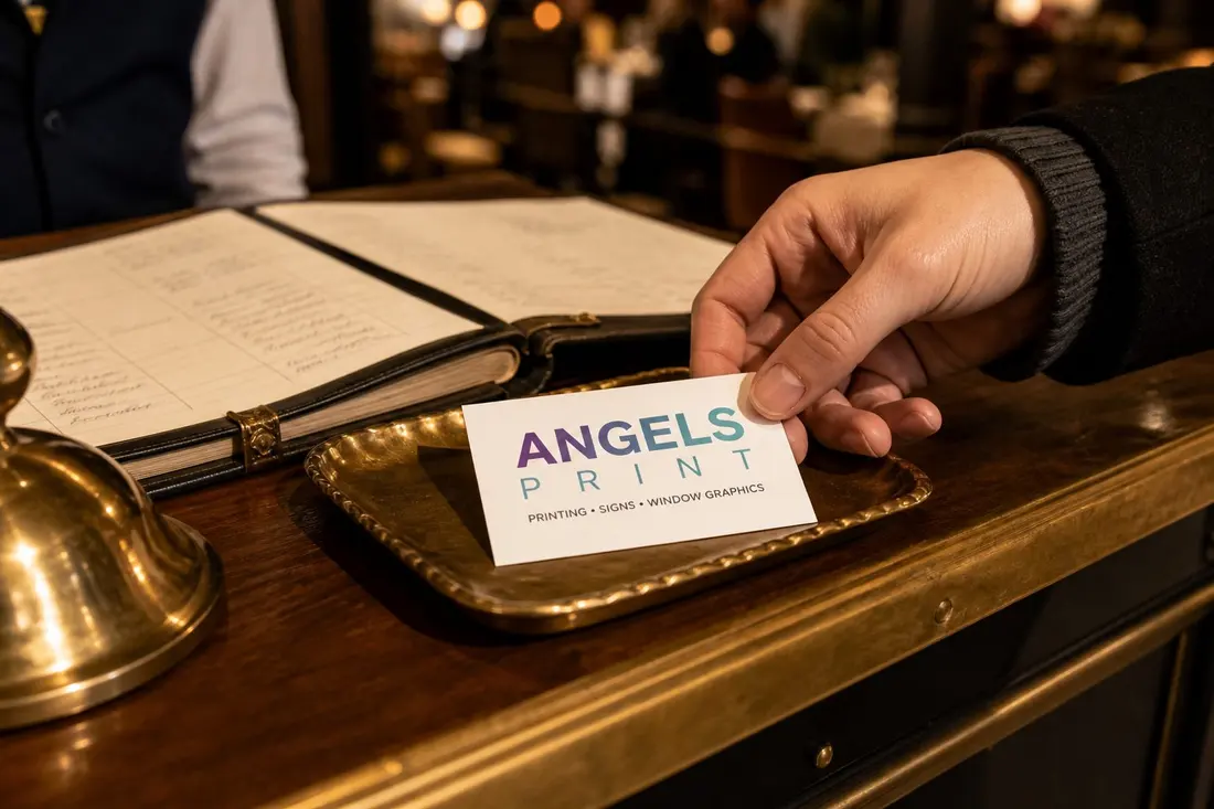 Business Cards — custom printing by Angels Print